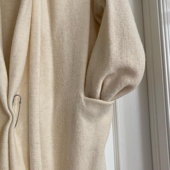 Lauren Manoogian Long Shawl Cardigan~Rare and Handmade in Peru Size 0/S - Picture 5 of 6